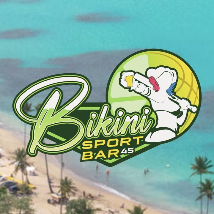 Bikini Sport Bar 45, playa de Luquillo